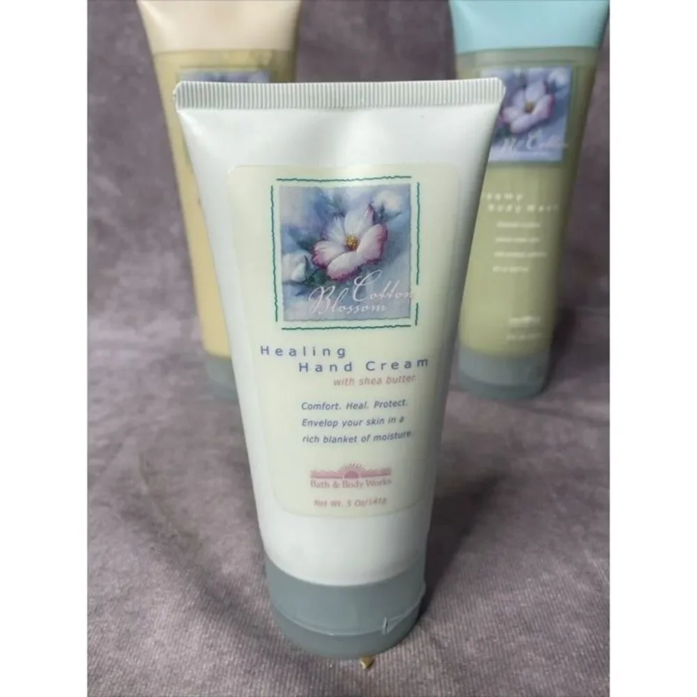 cotton blossom‎ bath and body works set Hand Cream Body Cream Bath Cream Vintage